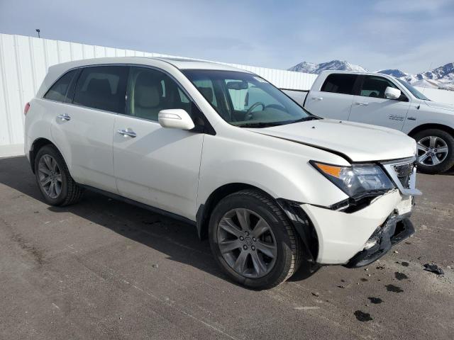 2HNYD2H81CH504936 - 2012 ACURA MDX ADVANCE WHITE photo 4