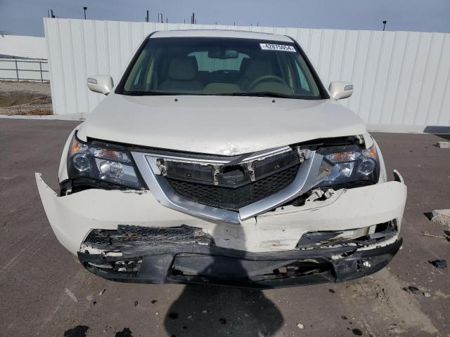 2HNYD2H81CH504936 - 2012 ACURA MDX ADVANCE WHITE photo 5