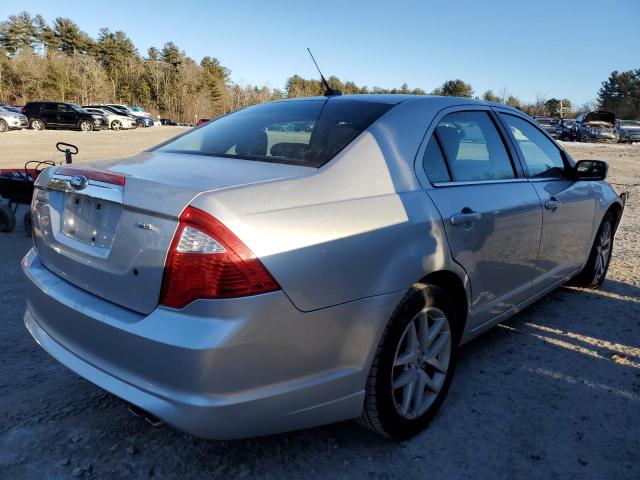 3FAHP0JA9CR290304 - 2012 FORD FUSION SEL SILVER photo 3