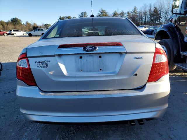 3FAHP0JA9CR290304 - 2012 FORD FUSION SEL SILVER photo 6