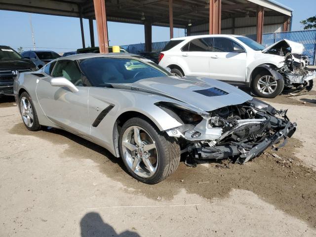 1G1YD2D72F5100809 - 2015 CHEVROLET CORVETTE STINGRAY 2LT SILVER photo 4