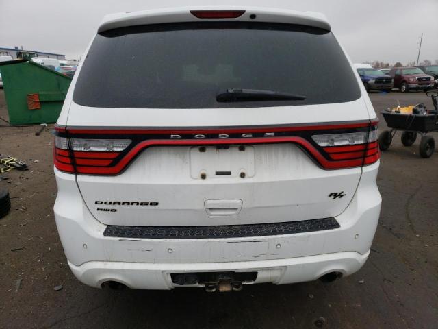 1C4SDJCT3HC799596 - 2017 DODGE DURANGO R/T WHITE photo 6