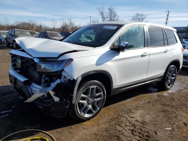 5FNYF8H5XNB022371 - 2022 HONDA PASSPORT EXL Beyaz fotoğraf 1