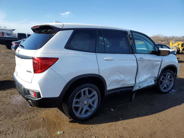 5FNYF8H5XNB022371 - 2022 HONDA PASSPORT EXL Beyaz fotoğraf 3