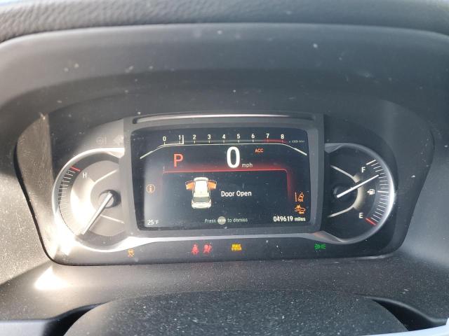 5FNYF8H5XNB022371 - 2022 HONDA PASSPORT EXL Beyaz fotoğraf 9