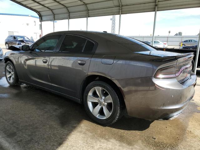 2C3CDXBG3FH762381 - 2015 DODGE CHARGER SE CHARCOAL photo 2