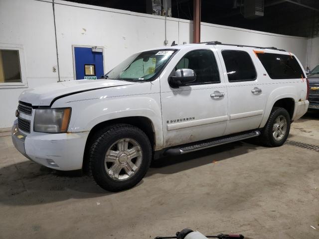 3GNFK16317G271772 - 2007 CHEVROLET SUBURBAN K1500 WHITE photo 1