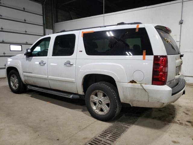 3GNFK16317G271772 - 2007 CHEVROLET SUBURBAN K1500 WHITE photo 2