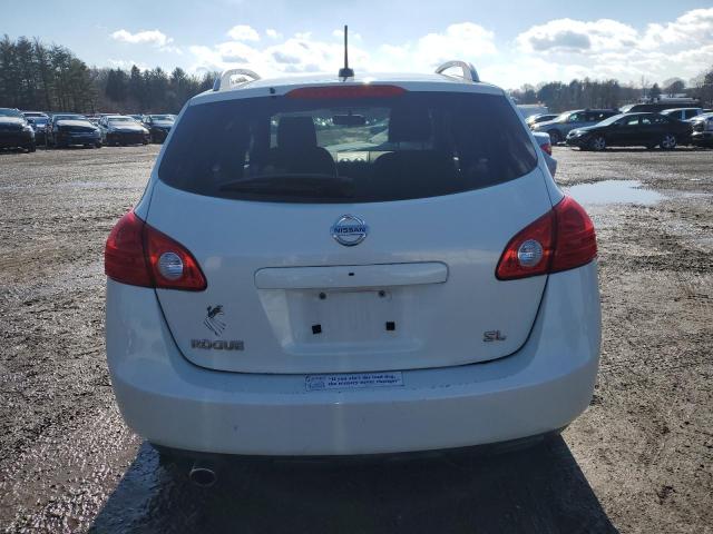 JN8AS5MT9AW029449 - 2010 NISSAN ROGUE S WHITE photo 6