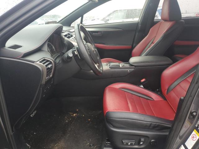 JTJYARBZ1K2134570 - 2019 LEXUS NX 300 BASE ნაცრისფერი ფოტო 7