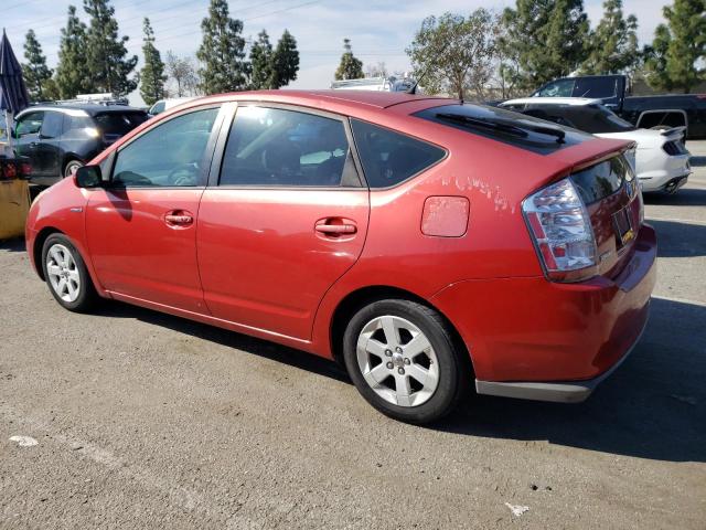 JTDKB20U283437607 - 2008 TOYOTA PRIUS RED photo 2