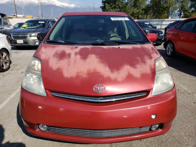 JTDKB20U283437607 - 2008 TOYOTA PRIUS RED photo 5