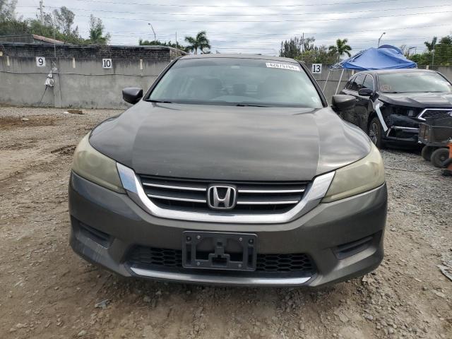 1HGCR2F31DA212505 - 2013 HONDA ACCORD LX GRAY photo 5