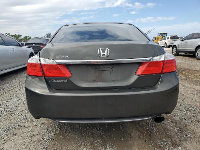 1HGCR2F31DA212505 - 2013 HONDA ACCORD LX GRAY photo 6