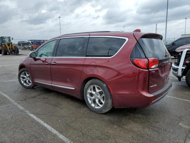 2C4RC1GG7KR667292 - 2019 CHRYSLER PACIFICA LIMITED MAROON photo 2