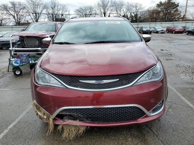 2C4RC1GG7KR667292 - 2019 CHRYSLER PACIFICA LIMITED MAROON photo 5