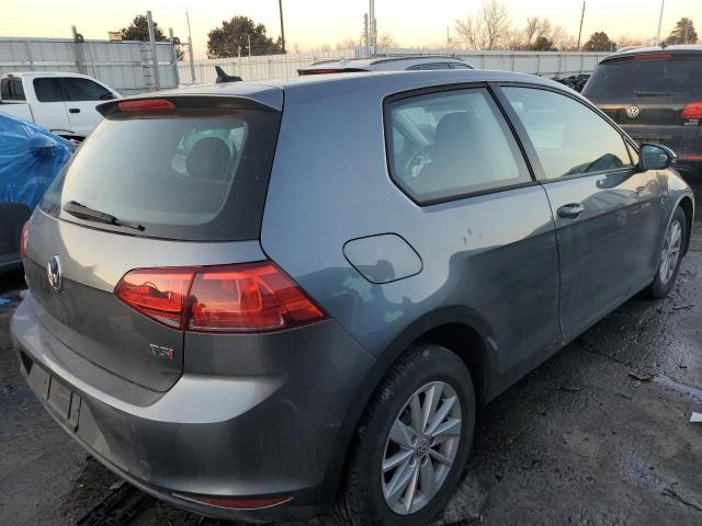 3VW817AUXFM093638 - 2015 VOLKSWAGEN GOLF GRAY photo 3