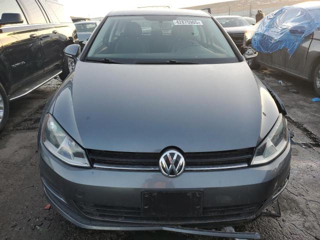 3VW817AUXFM093638 - 2015 VOLKSWAGEN GOLF GRAY photo 5