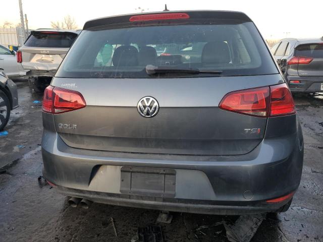 3VW817AUXFM093638 - 2015 VOLKSWAGEN GOLF GRAY photo 6