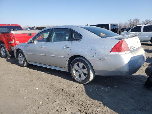 2G1WB5EK8A1231142 - 2010 CHEVROLET IMPALA LT SILVER photo 2