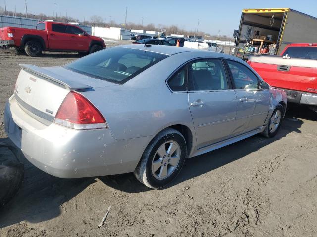 2G1WB5EK8A1231142 - 2010 CHEVROLET IMPALA LT SILVER photo 3