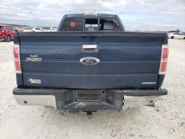 1FTFW1CF0EKD00227 - 2014 FORD F150 SUPERCREW BLUE photo 6