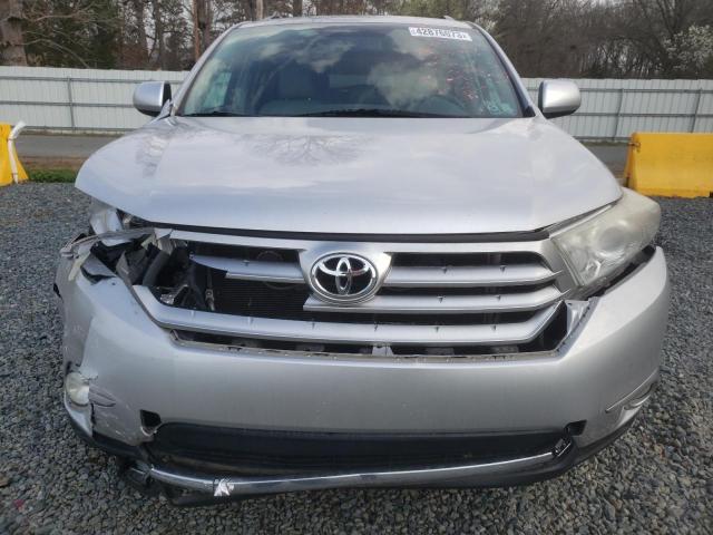 5TDZK3EH8BS032065 - 2011 TOYOTA HIGHLANDER BASE Күміс фото 5