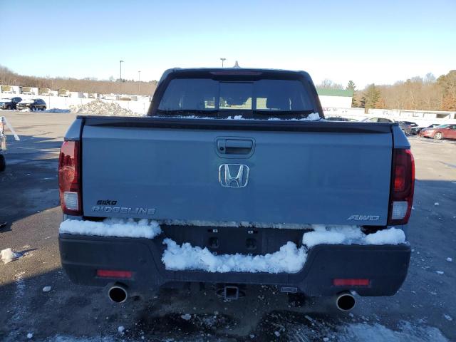 5FPYK3F88PB028434 - 2023 HONDA RIDGELINE BLACK EDITION BLUE photo 6