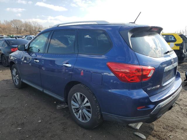 5N1DR2MM5JC642788 - 2018 NISSAN PATHFINDER S BLUE photo 2