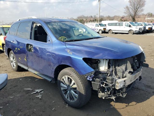 5N1DR2MM5JC642788 - 2018 NISSAN PATHFINDER S BLUE photo 4
