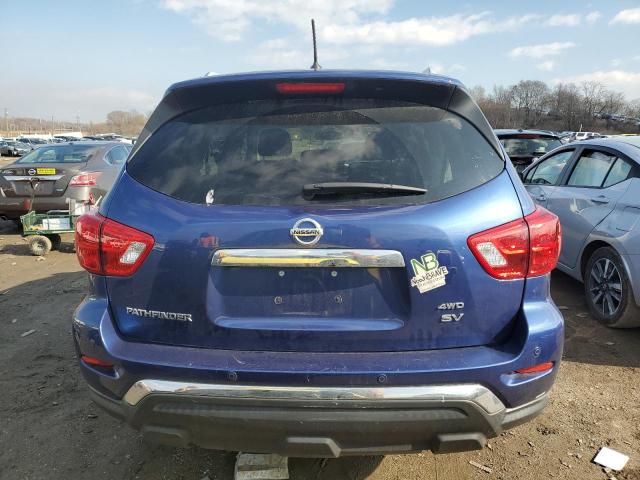 5N1DR2MM5JC642788 - 2018 NISSAN PATHFINDER S BLUE photo 6
