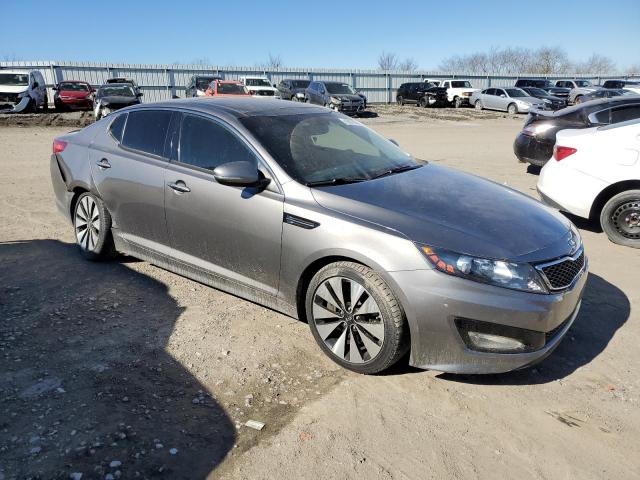 5XXGR4A62CG005038 - 2012 KIA OPTIMA SX GRAY photo 4