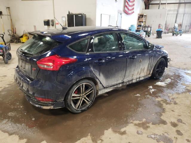 1FADP3L99HL310270 - 2017 FORD FOCUS ST BLUE photo 3