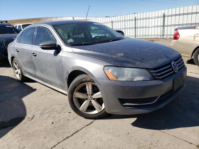 1VWBP7A32CC040795 - 2012 VOLKSWAGEN PASSAT SE GRAY photo 4