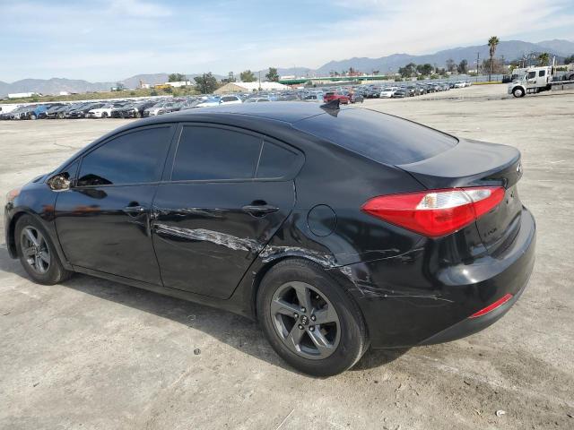 KNAFK4A65G5509459 - 2016 KIA FORTE LX BLACK photo 2