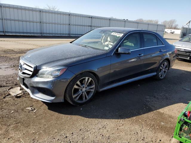 WDDHF5KB0EA918044 - 2014 MERCEDES-BENZ E 350 GRAY photo 1