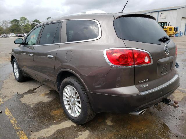 5GAEV23D99J191248 - 2009 BUICK ENCLAVE CXL BROWN photo 2