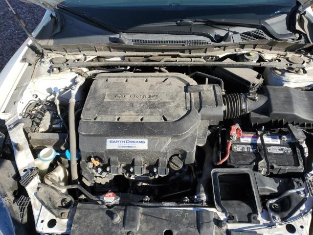 1HGCT2B8XGA002749 - 2016 HONDA ACCORD EXL WHITE photo 11