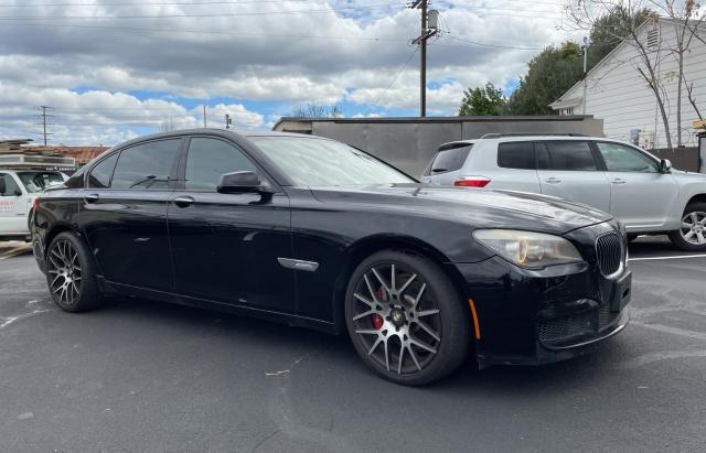 WBAKB8C57BCY65135 - 2011 BMW 750 LI BLACK photo 1