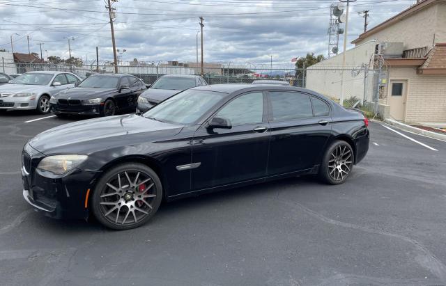 WBAKB8C57BCY65135 - 2011 BMW 750 LI BLACK photo 2