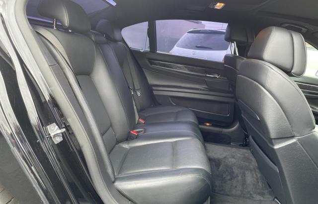 WBAKB8C57BCY65135 - 2011 BMW 750 LI BLACK photo 6