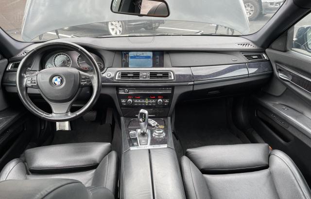 WBAKB8C57BCY65135 - 2011 BMW 750 LI BLACK photo 9