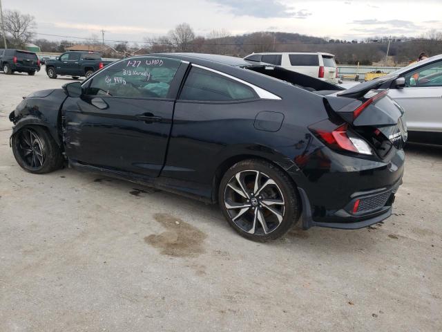 2HGFC3A58HH754446 - 2017 HONDA CIVIC SI BLACK photo 2