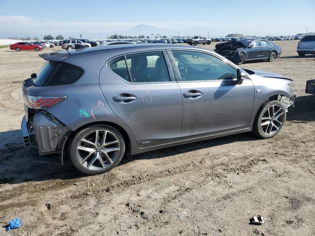 JTHKD5BH9E2179808 - 2014 LEXUS CT 200 GRAY photo 3