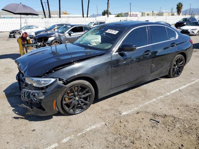 3MW5R1J00M8C14902 - 2021 BMW 330I BLACK photo 1