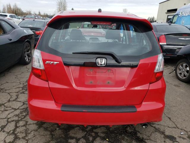 JHMGE87499S067509 - 2009 HONDA FIT SPORT RED photo 6