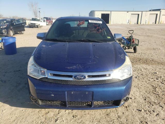 1FAHP35N48W152463 - 2008 FORD FOCUS SE BLUE photo 5