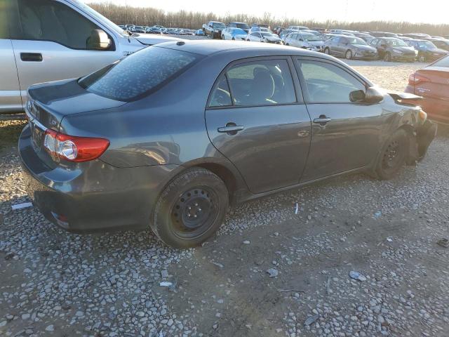 2T1BU4EE9CC819141 - 2012 TOYOTA COROLLA BASE GRAY photo 3