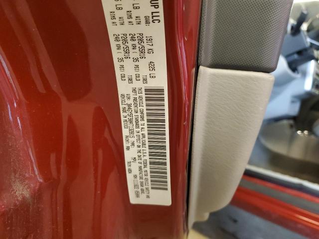 3A4GY5F90AT132815 - 2010 CHRYSLER PT CRUISER RED photo 12
