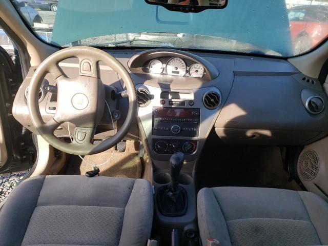 1G8AK55F47Z180639 - 2007 SATURN ION LEVEL 3 GREEN photo 8
